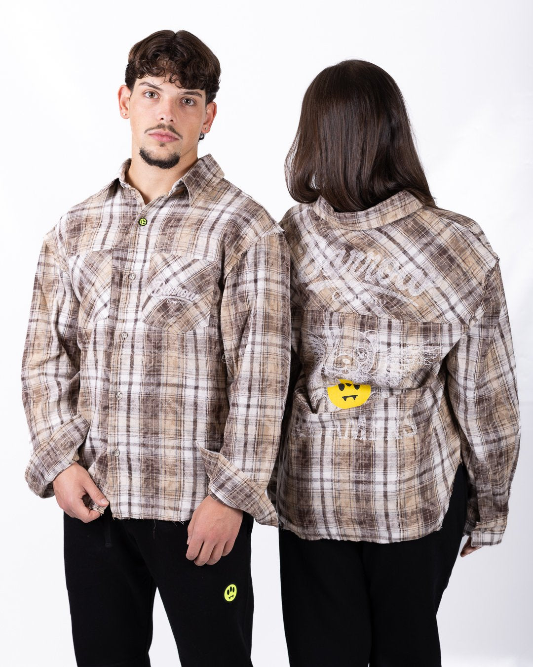 Camicia Barrow a quadri in flanella