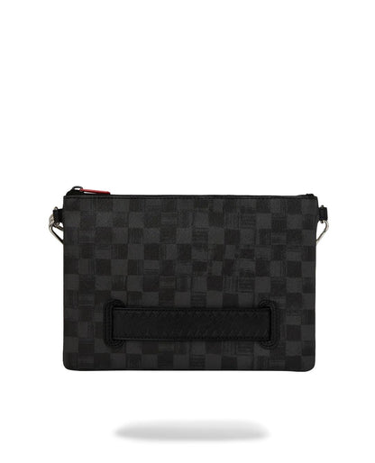 Pochette Sprayground nero "SCRIBBLE SHARK CROSSOVER CLUTCH"