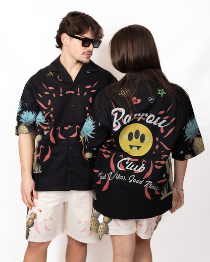 Camicia Barrow "Bad Vibes, Good Times"