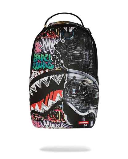 Zaino Sprayground nero Split cybershark dlxsv backpack