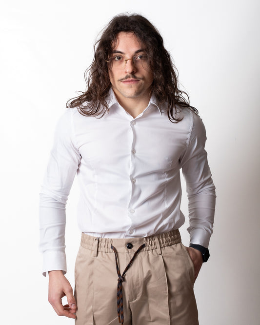 Camicia Daniele Alessandrini con taschino uomo