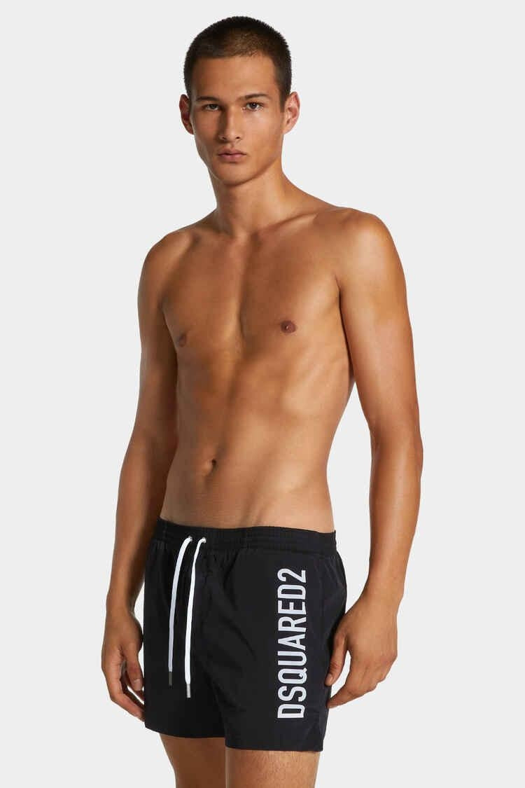 Boxer mare Dsquared2 con logo classic stampato uomo