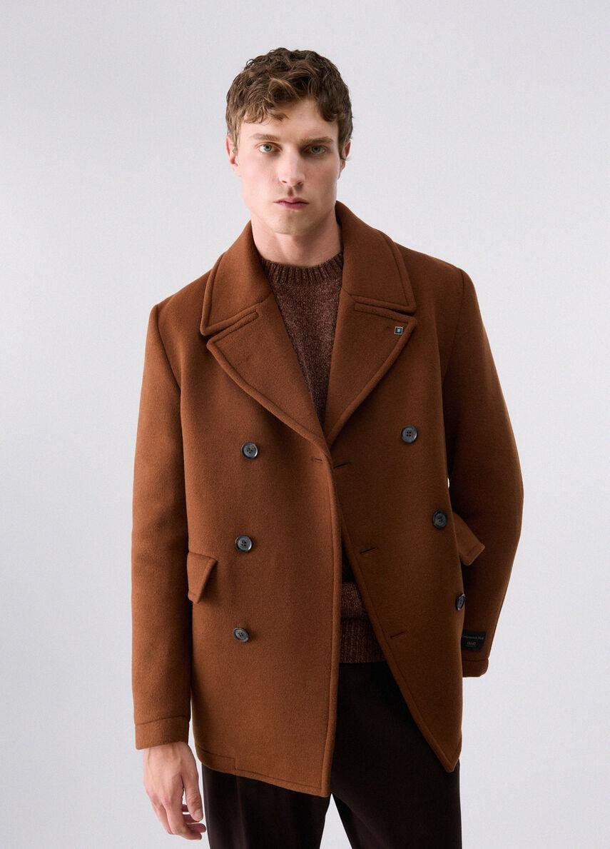 Cappotto Liu Jo doppiopetto in lana e cashmere