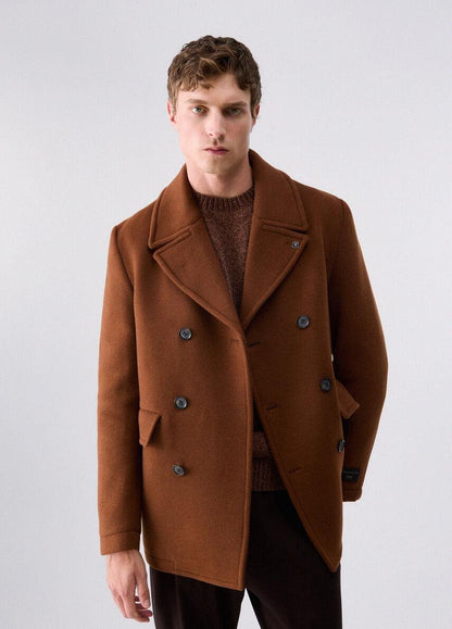 Cappotto Liu Jo doppiopetto in lana e cashmere