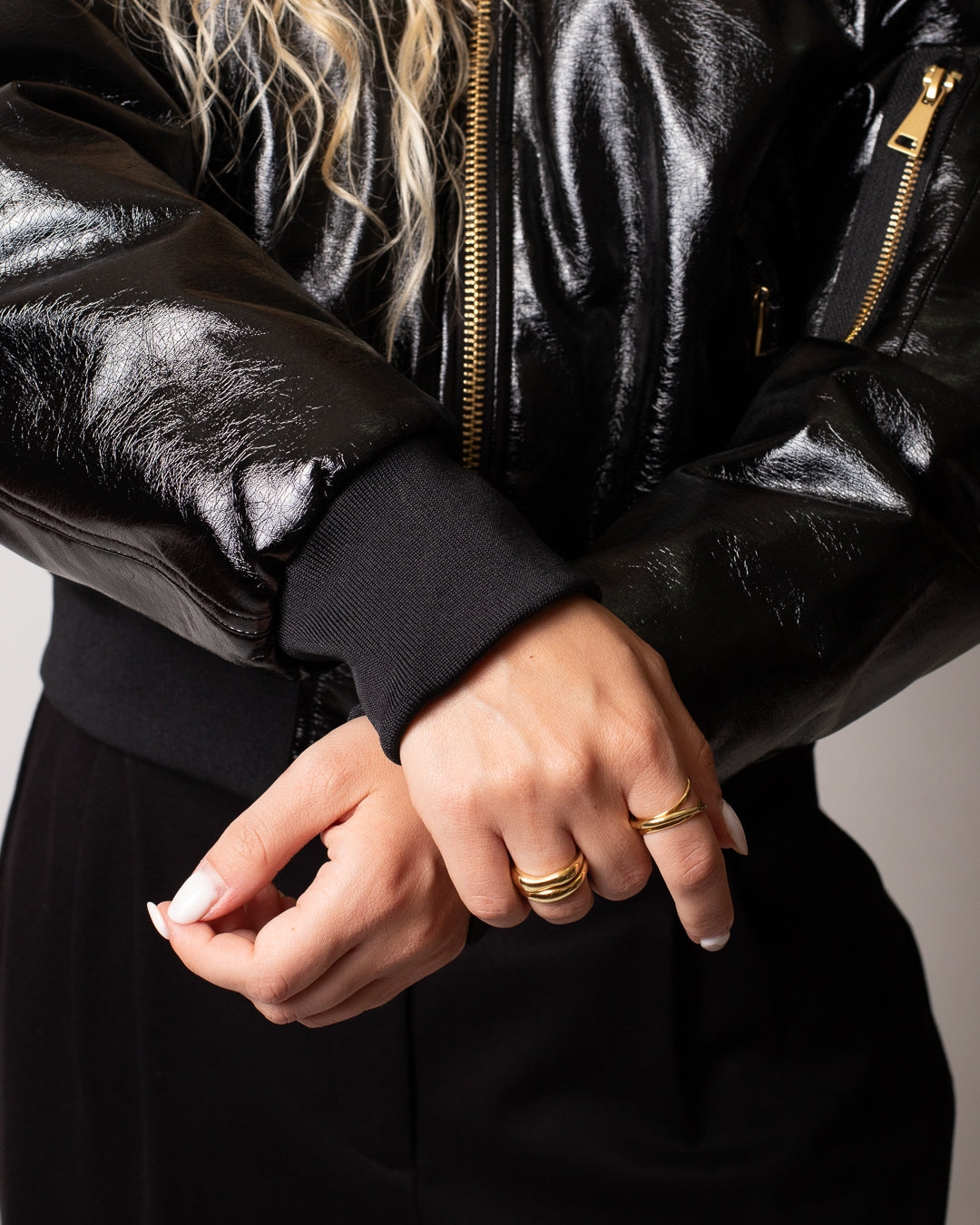 Giubbotto Versace Jeans Couture in similpelle donna