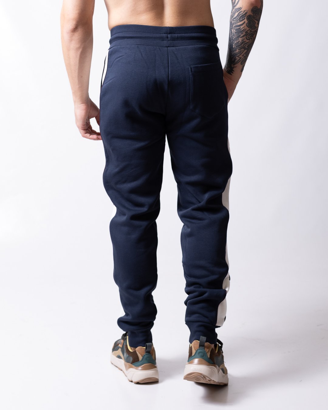 Pantalone Colmar color block in felpa uomo