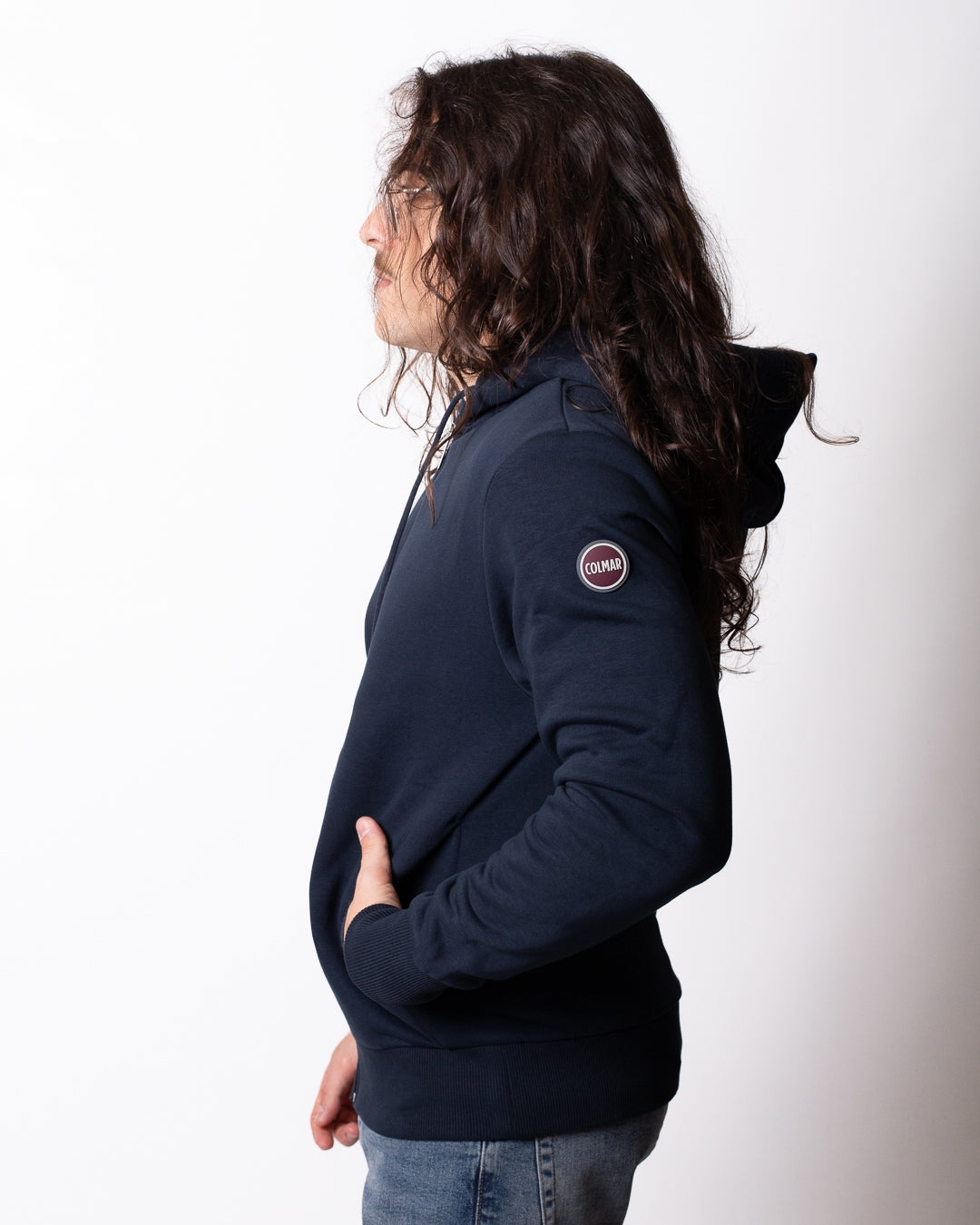 Felpa Colmar fullzip con cappuccio "Modish" uomo