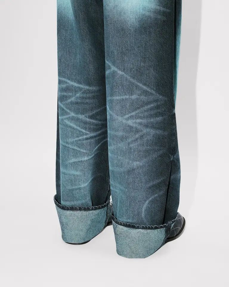 Jeans Kenzo Paris "Turn Up Wide fit" uomo