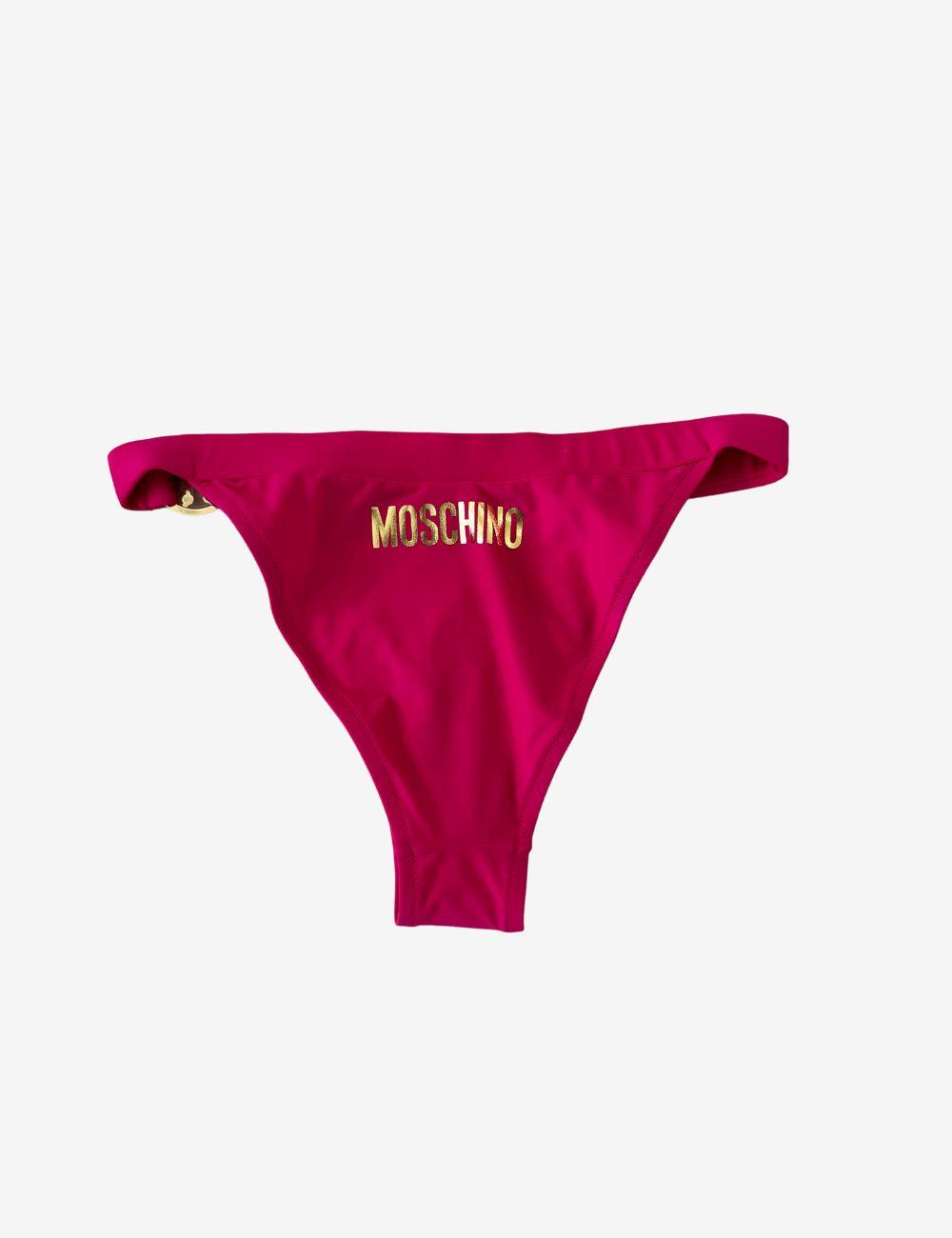 Slip mare Moschino con dettaglio in metallo donna