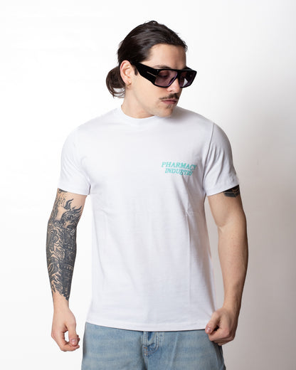 T-Shirt Pharmacy Industry con stampe logate uomo