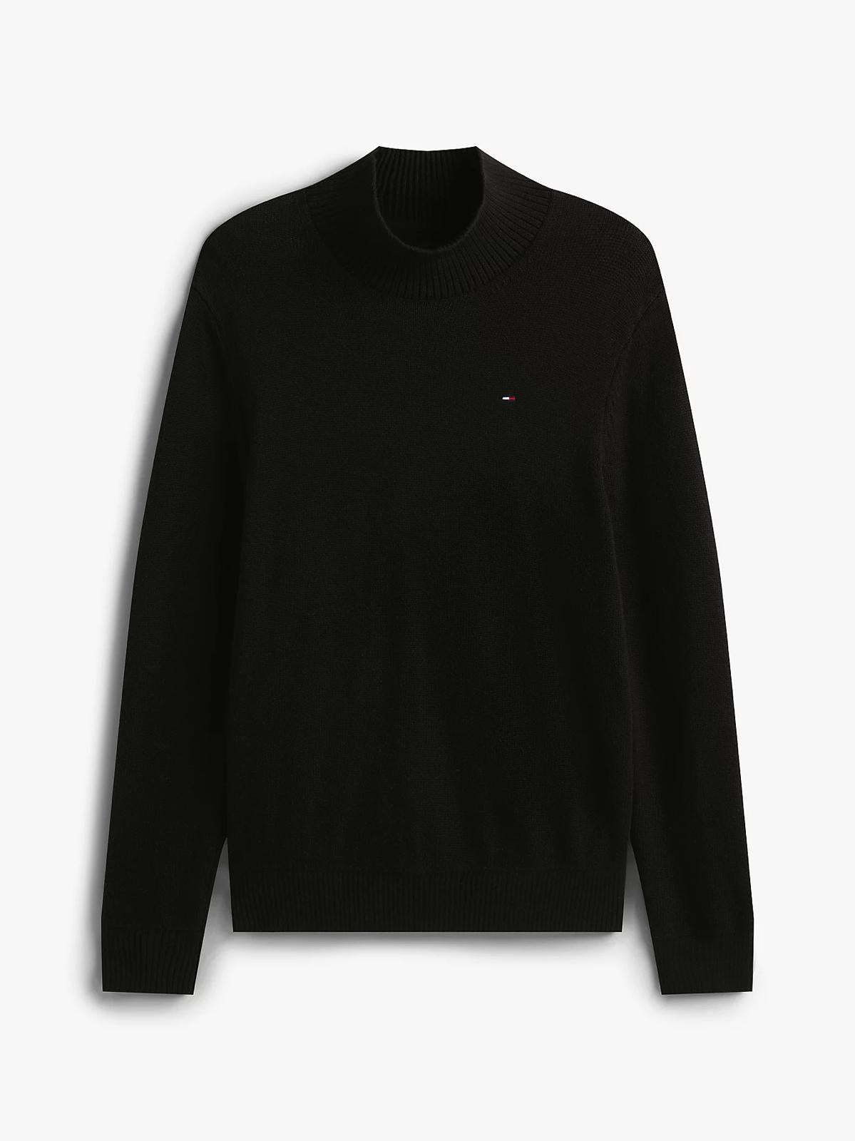 Maglia Tommy Jeans lupetto con bandiera minimal uomo