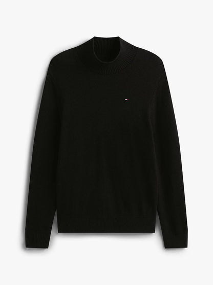 Maglia Tommy Jeans lupetto con bandiera minimal uomo