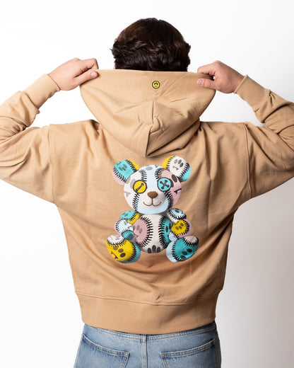 Felpa Barrow "Teddy Baseball" con cappuccio