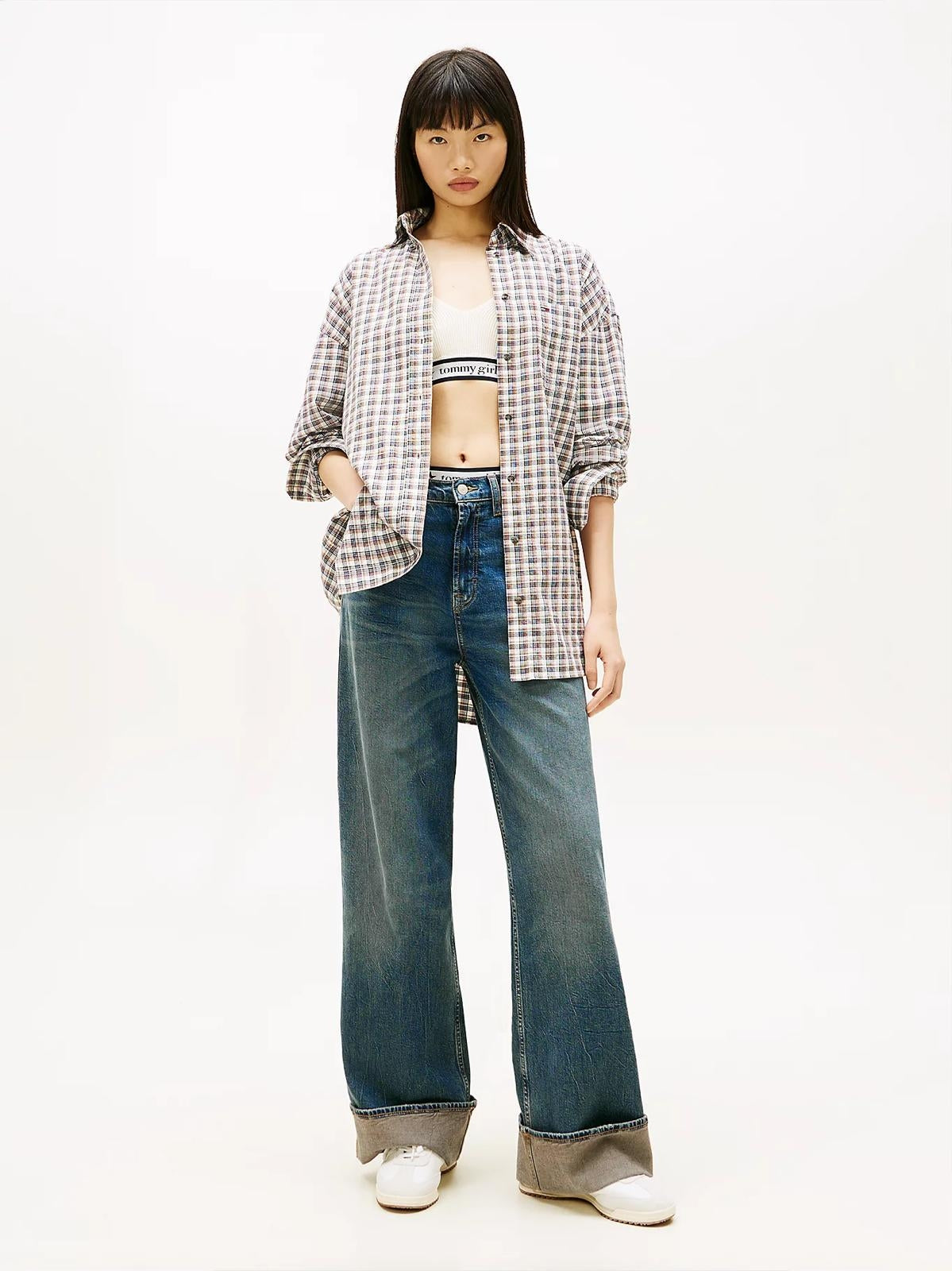 Jeans Tommy Jeans "Claire High Wide" donna