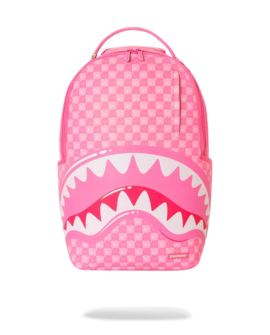 Zaino Sprayground fucsia PINK NEW CHECK FACES BACKPACK