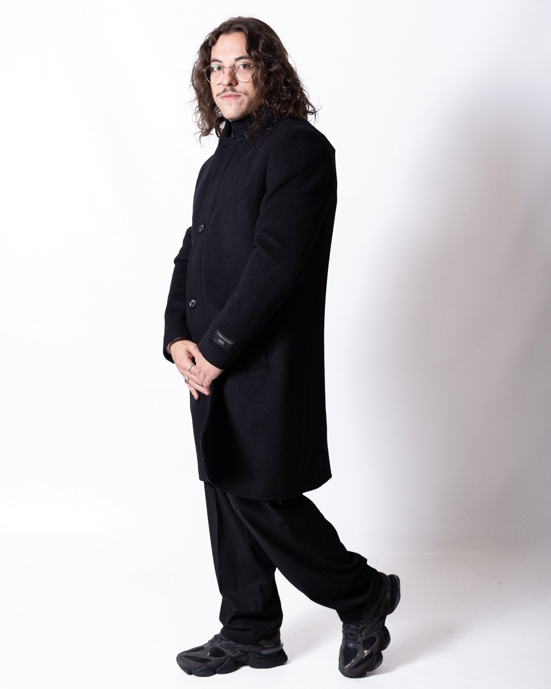 Cappotto Liu Jo lana e cashmere monopetto