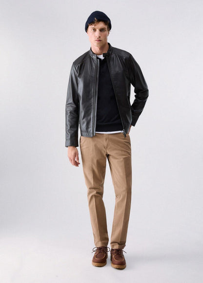 Pantalone Liu Jo "Chino" con logo metallico