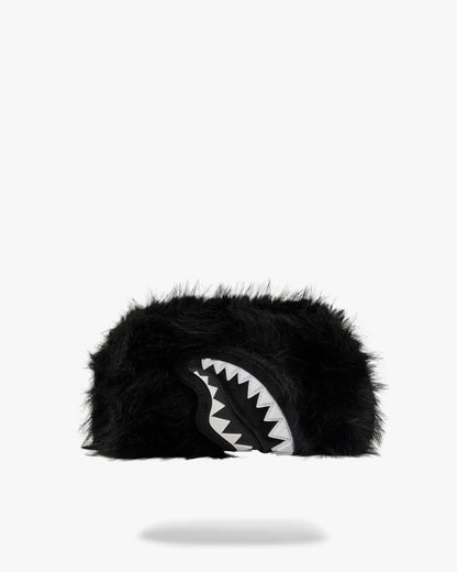 Pochette Sprayground nero "FUR CRAY BLACK POUCH"
