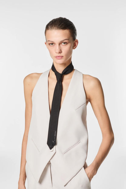 Gilet Nenette con fantasia a strisce donna