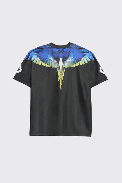 T-Shirt Marcelo Burlon soccer "Icon Wings" uomo