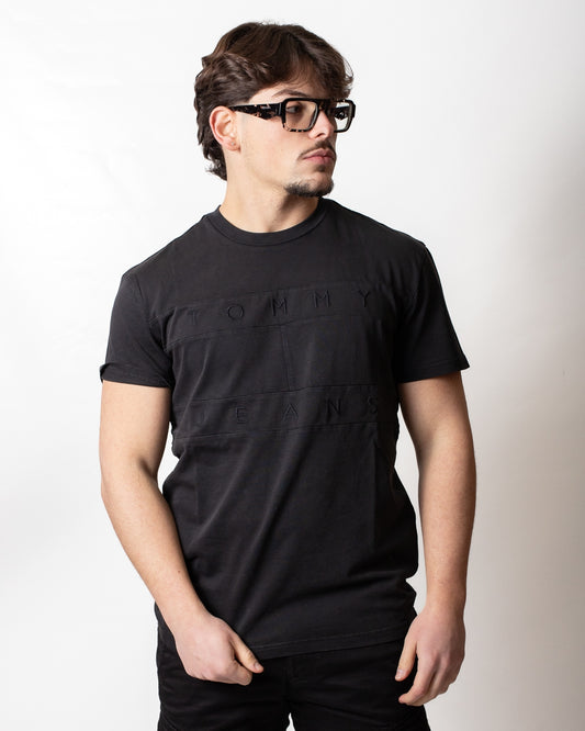 T-Shirt Tommy Jeans "Tonal Flag" uomo