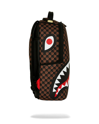 Zaino Sprayground marrone SHARKS IN PARIS PYRAMID BACKPACK 