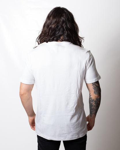 T-Shirt Calvin Klein in jersey con ricamo tono su tono uomo