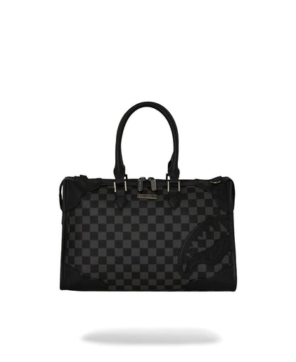 Borsa Sprayground nero midnight chateau pyramid mini duffle