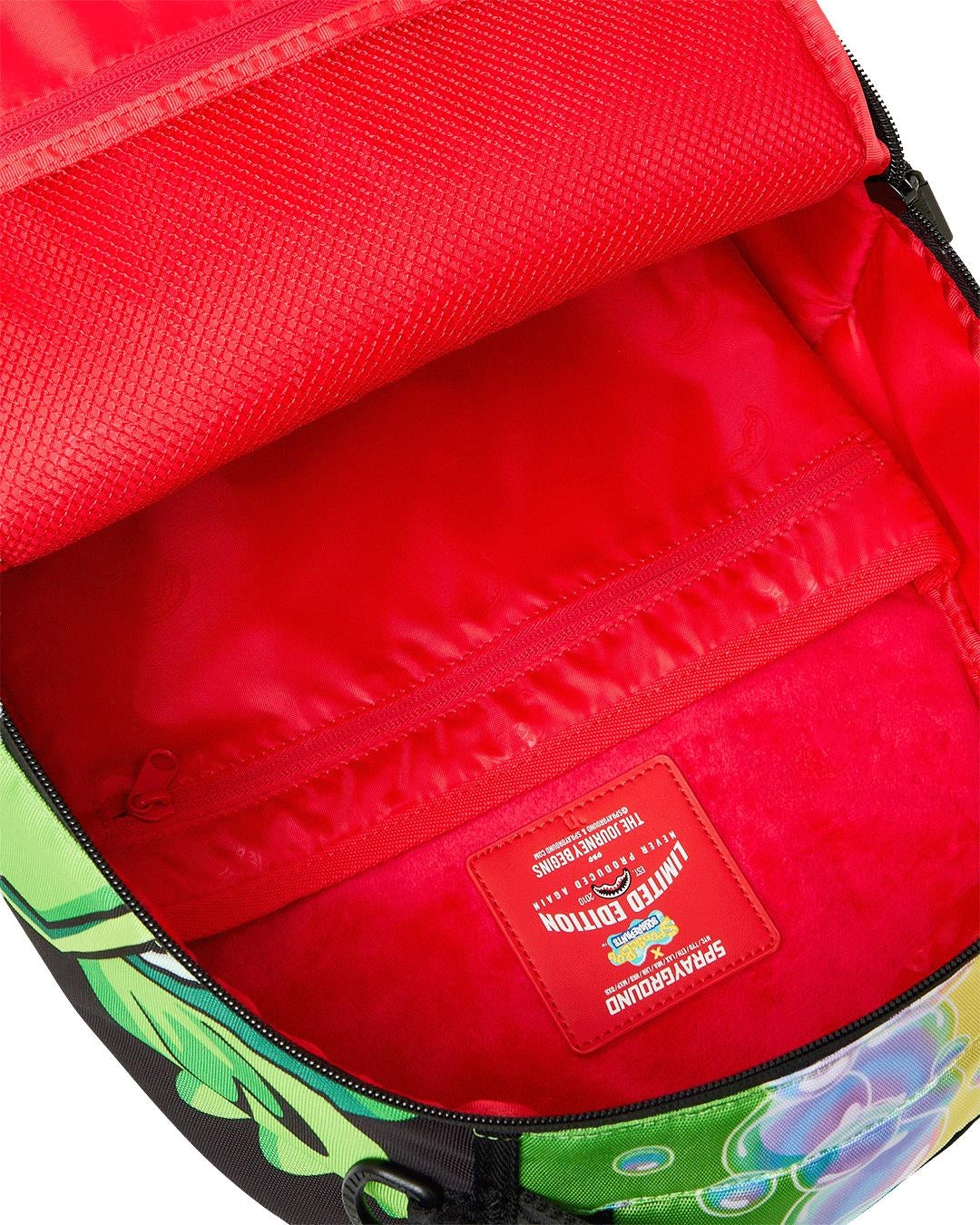 Zaino Sprayground giallo SPONGEBOB AND MONEYBEAR BACKPACK 