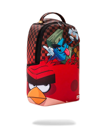 Zaino Sprayground marrone MONEY BOY CHILLIN ON BIG ANGRY BIRD BACKPACK