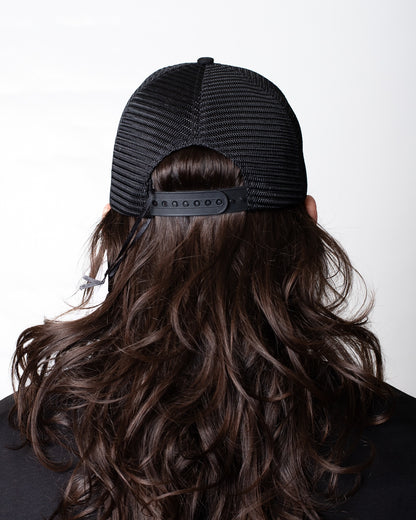 Cappello Gaelle in rete con ricamo