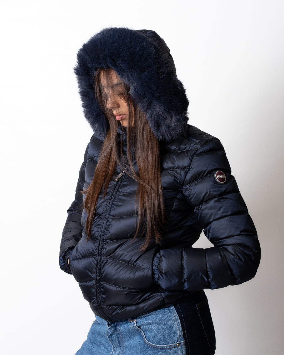 Giubbotto Colmar "Deluxe" con ecopelliccia donna