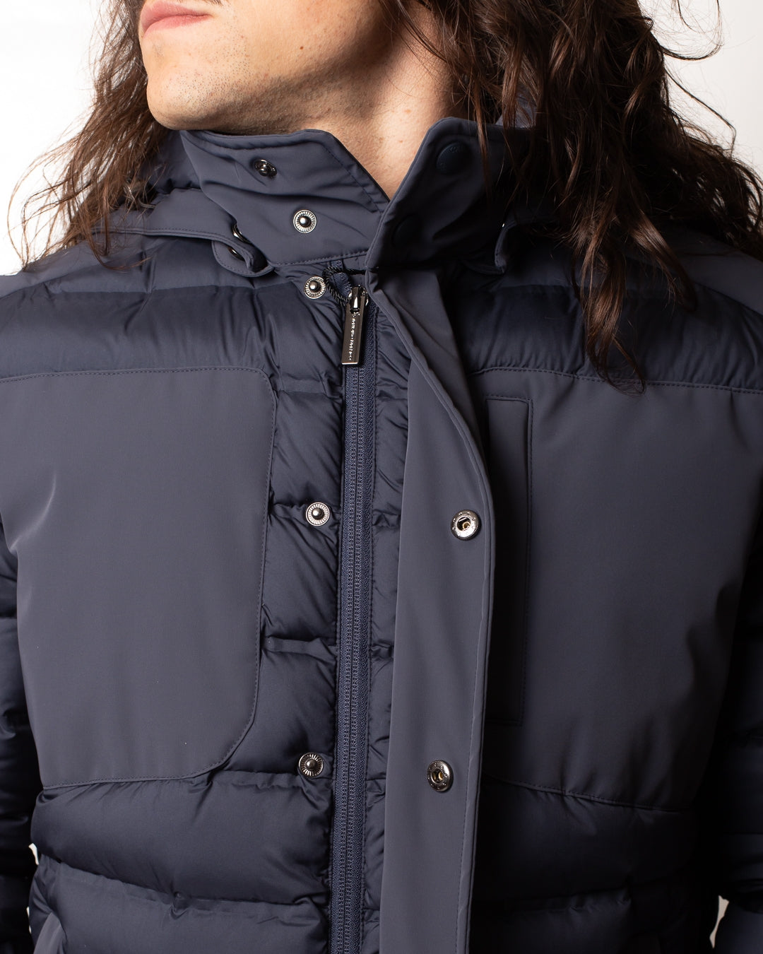 Giubbotto Colmar "Durability" con dettagli in nylon uomo