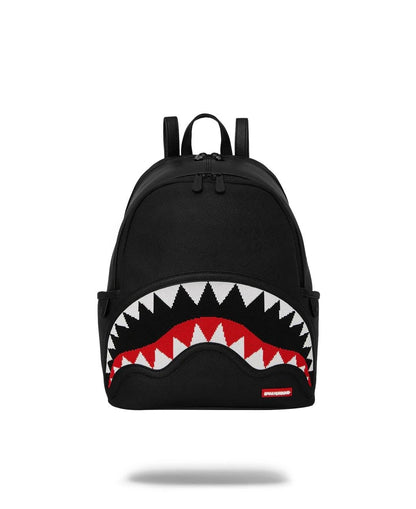Zainetto Sprayground nero Fly knit mouth savage backpack
