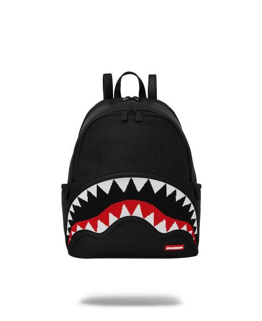 Zainetto Sprayground nero Fly knit mouth savage backpack
