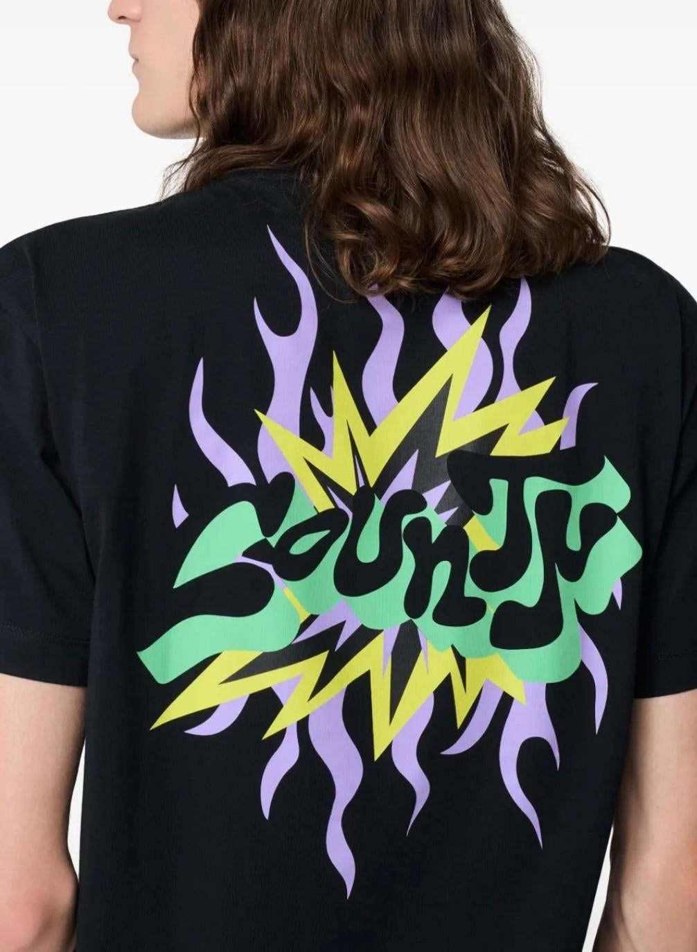 T-Shirt Marcelo Burlon "County Festival Black" uomo