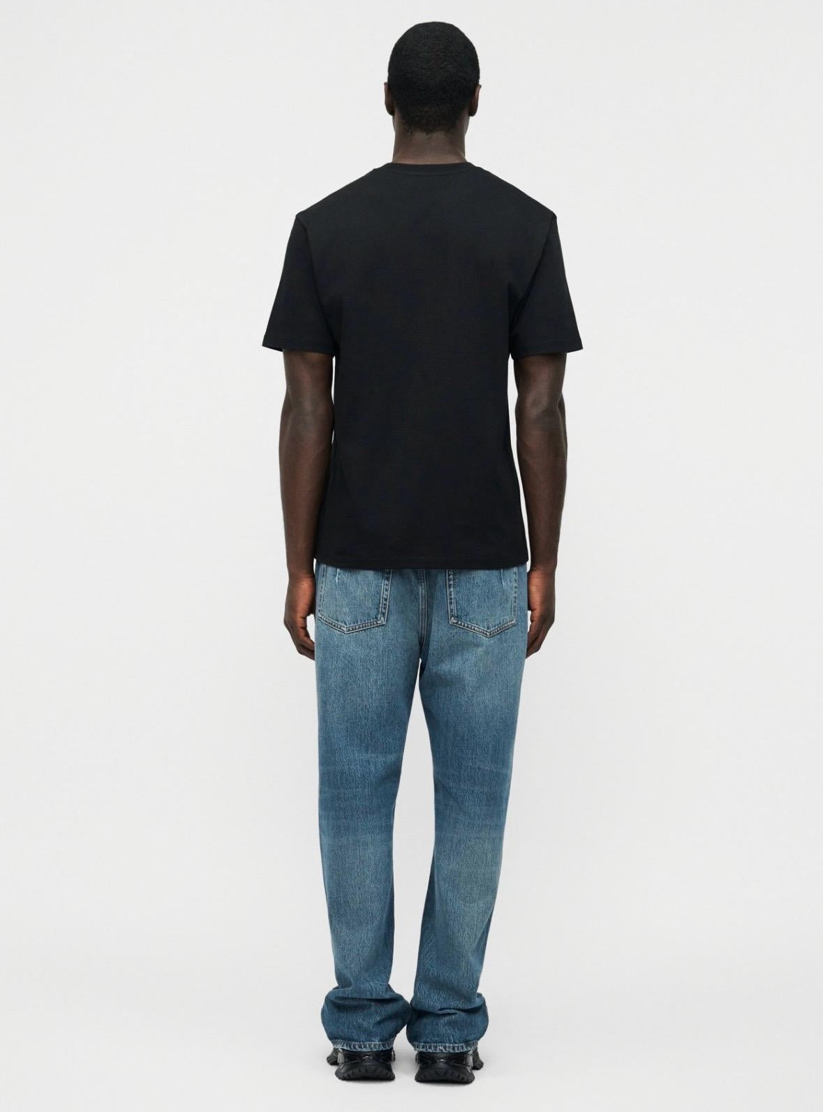 T-Shirt Just Cavalli girocollo con logo lucido e ricamo  uomo