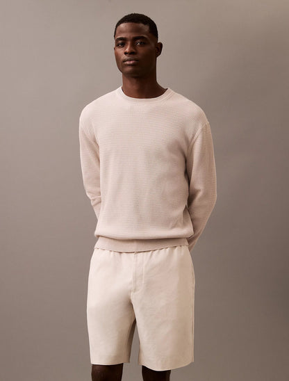 Maglia Calvin Klein girocollo testurizzata uomo