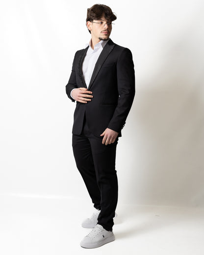 Abito Daniele Alessandrini "Sartoria" con strass uomo