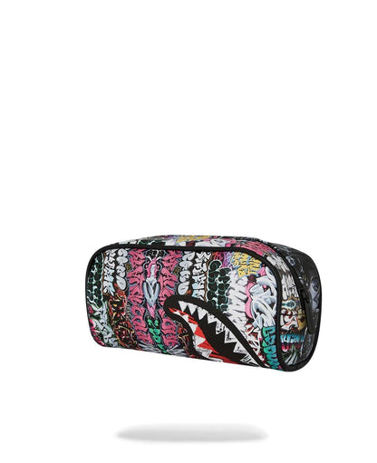 Pochette Sprayground nero split cybershark savvy  pencil pouch
