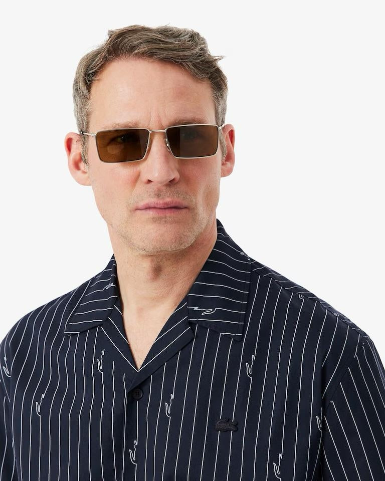 Camicia Lacoste "Logo Stripe" uomo