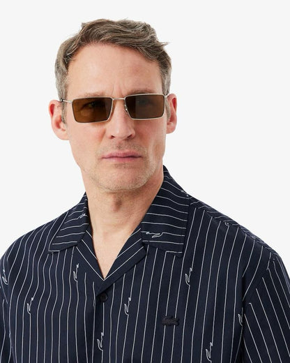 Camicia Lacoste "Logo Stripe" uomo