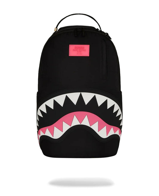 Zaino Sprayground nero Shark central nylon black pink backpack