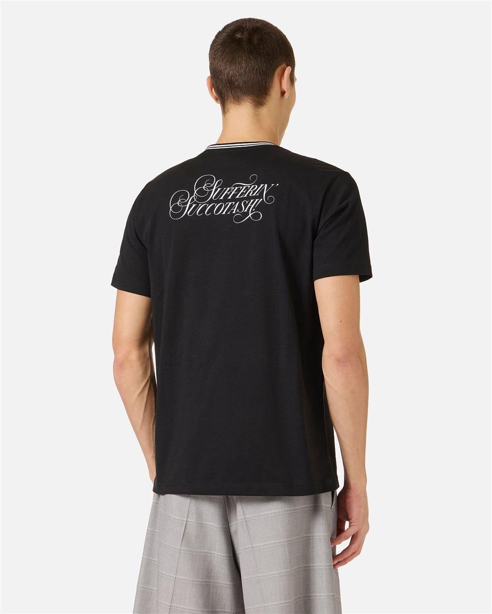 T-Shirt Iceberg con gatto Silvestro stampa e ricami