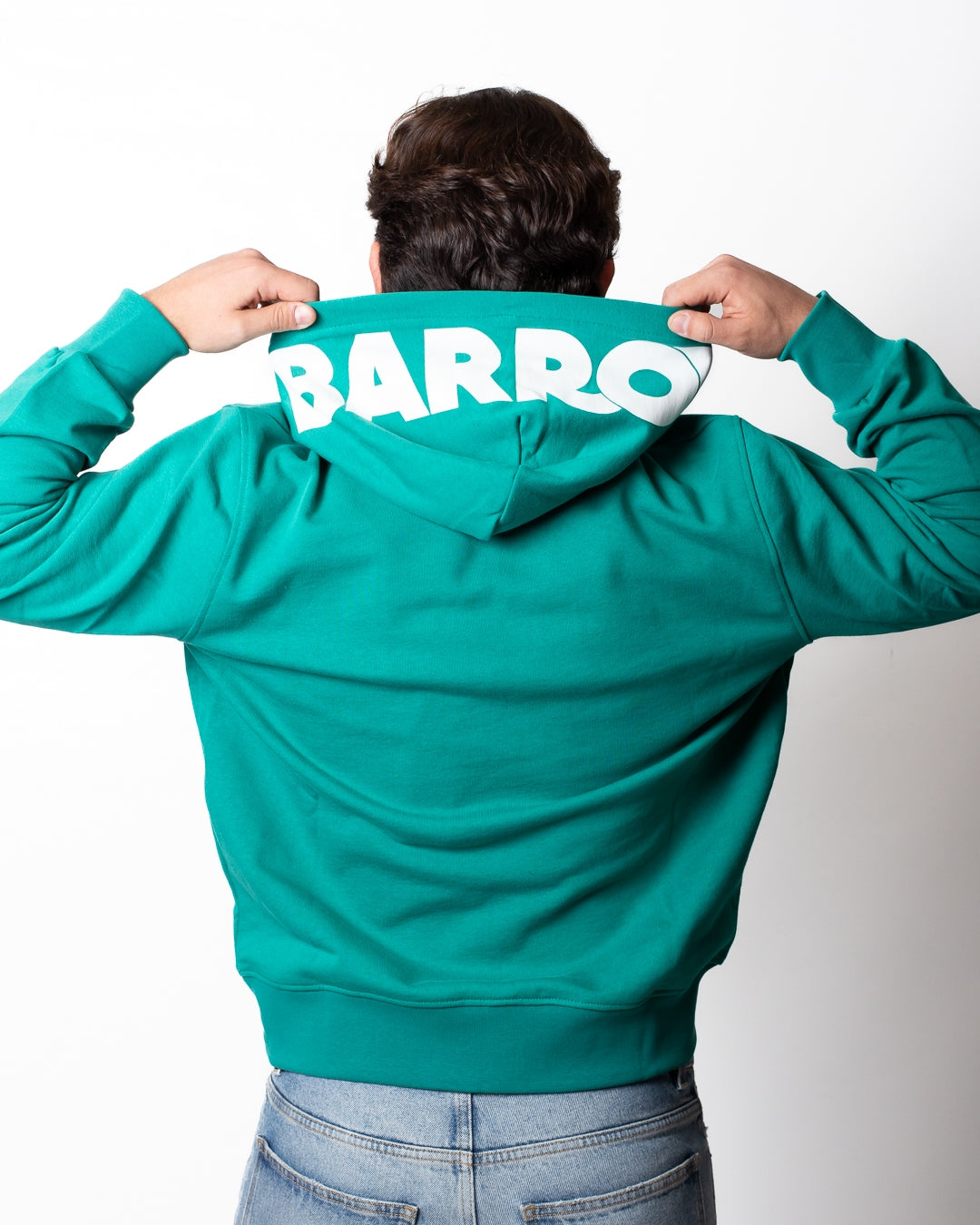 Felpa Barrow classic con cappuccio logato