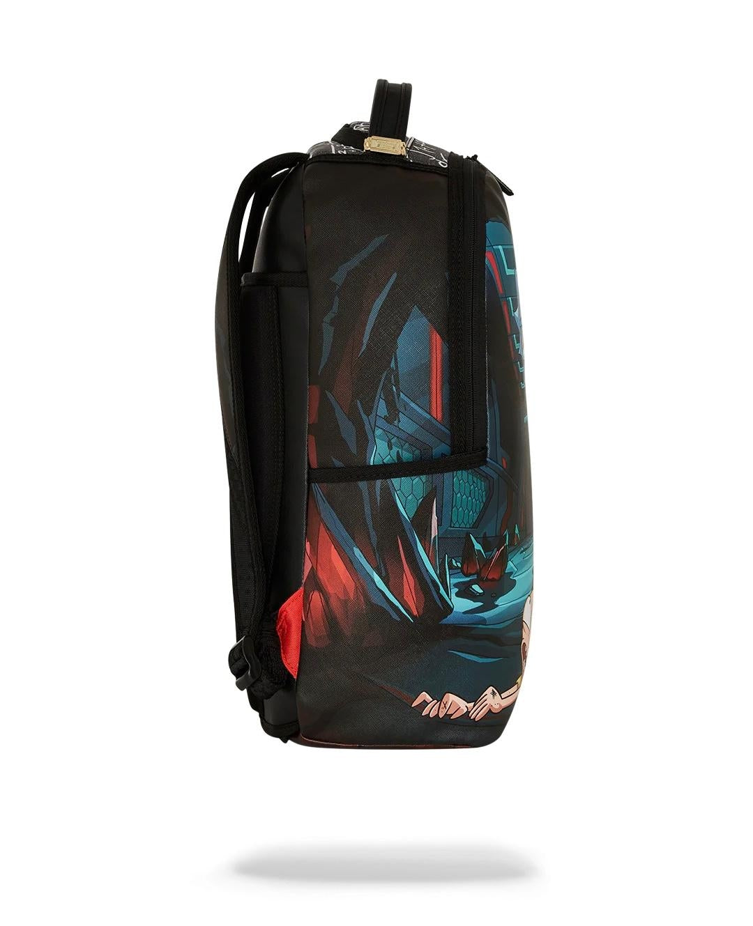 Zaino Sprayground nero Rich and Morty reveal backpack