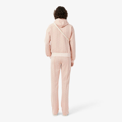 Pantalone Lacoste logato allover donna