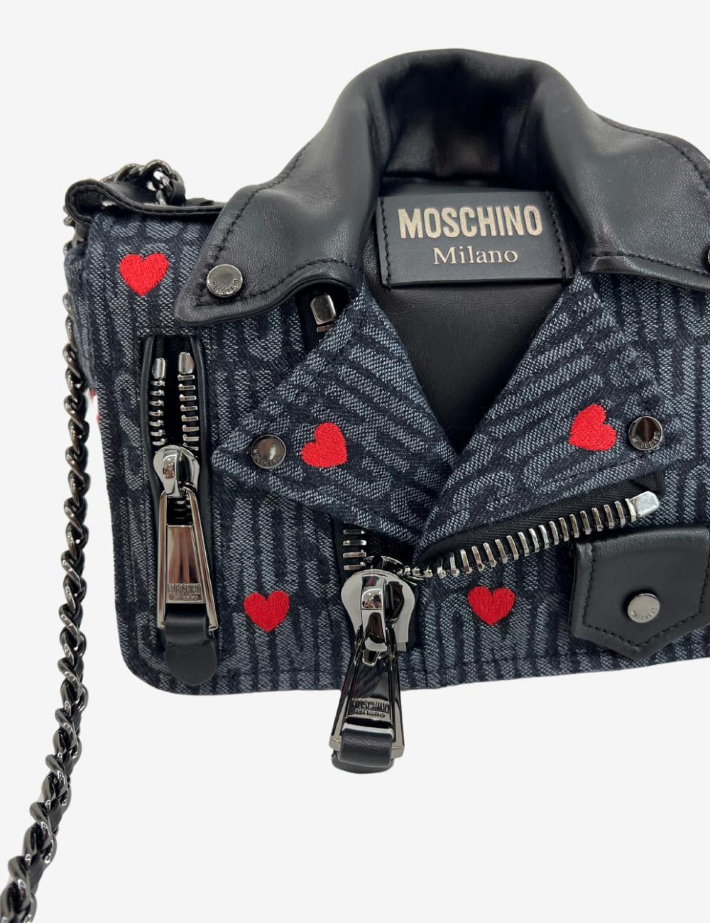 Borsa Moschino "Biker" donna