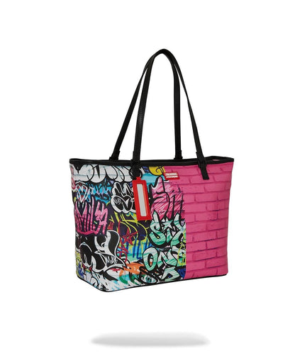 Borsa Sprayground multicolor Pink panther painting tote
