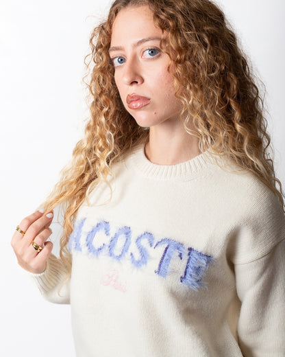 Maglia Lacoste "Paris" in lana donna